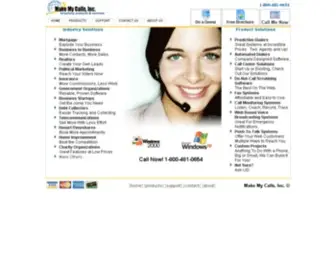 Makemycalls.com(When) Screenshot