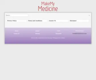 Makemymedicine.com(MakeMyMedicine) Screenshot