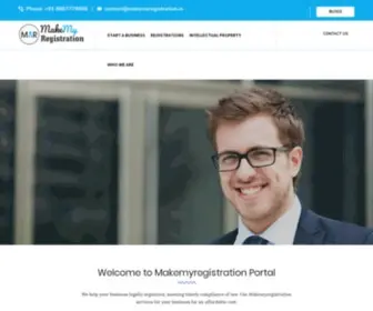 Makemyregistration.in(Make My Registration) Screenshot