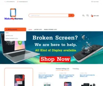 Makemyscreen.com(Display Touch Screen Repair in Dubai) Screenshot