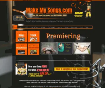 Makemysongs.com(Song Recordings) Screenshot