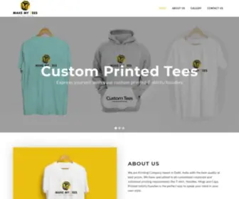 Makemytees.com(Customised T) Screenshot