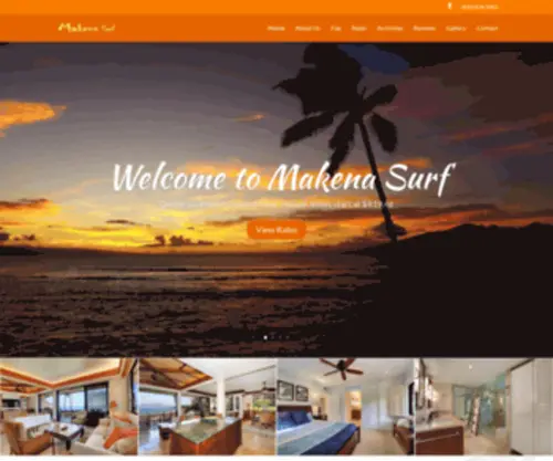 Makenasurf.com(Makena Surf Maui Luxury Oceanfront Maui Condos) Screenshot