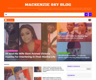 Makenzysky.com(Makenzy Sky Blog) Screenshot
