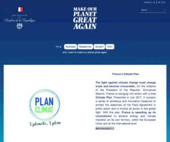 Makeourplanetgreatagain.fr(Microsoft Azure Web App) Screenshot