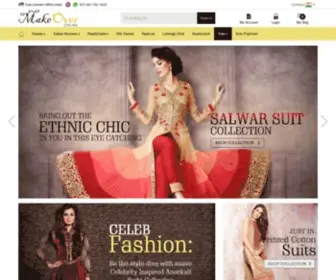 Makeoveronline.in(Buy Sarees Online) Screenshot