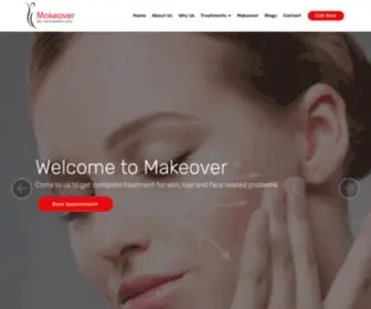 Makeoverraipur.com(Makeover Hair Transplant Center) Screenshot