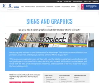 Makepeacedigital.com(Signs and Graphics) Screenshot