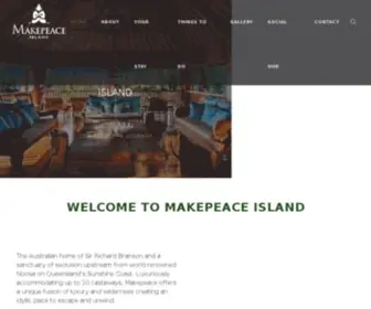 Makepeaceisland.com(Makepeace Island Noosa) Screenshot