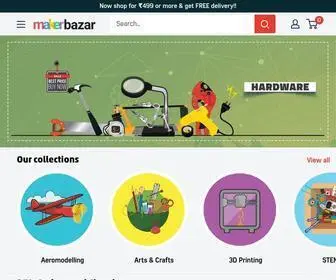 Makerbazar.in(Buy DIY Parts) Screenshot