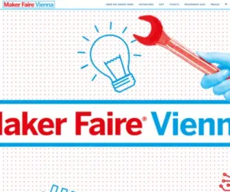 Makerfairevienna.com(Maker Faire Vienna) Screenshot