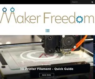 Makerfreedom.com(Maker Freedom) Screenshot