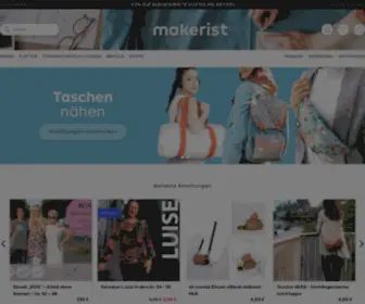 Makerist.de(Selbermachen leicht gemacht) Screenshot