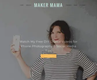 Makermama.com(Maker Mama) Screenshot