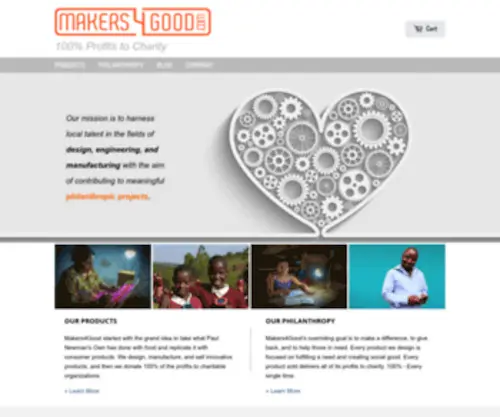 Makers4Good.com(Makers4Good) Screenshot