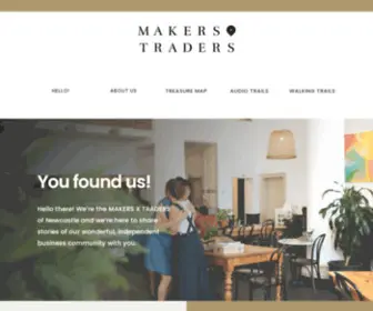Makersandtraders.com.au(Makers x Traders of Newcastle) Screenshot