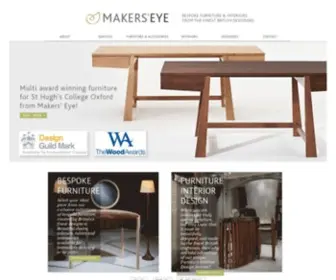 Makerseye.co.uk(Bespoke Furniture Makers) Screenshot