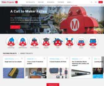 Makershare.com(Make) Screenshot