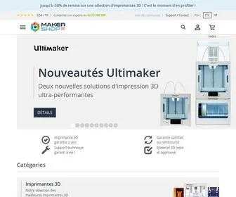 Makershop.fr(Achat imprimante 3D) Screenshot