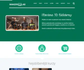 Makerslab.cz(3D tiskárny) Screenshot