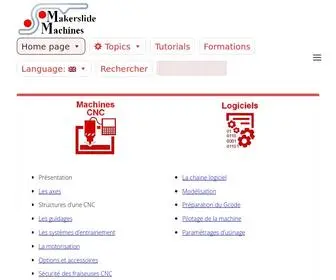Makerslide-Machines.xyz(Tutorials Makerslide machines) Screenshot