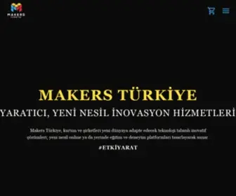 Makersturkiye.com(Makers Türkiye) Screenshot