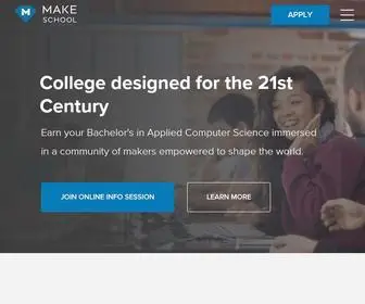 Makeschool.com(Make School.org) Screenshot