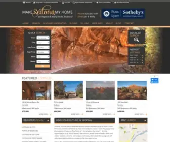 Makesedonamyhome.com(Sedona AZ Homes for Sale) Screenshot