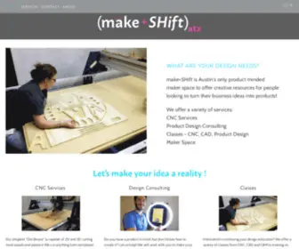 Makeshiftatx.com(Makeshift) Screenshot