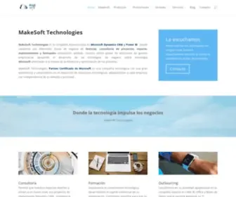 Makesoft.es(MakeSoft Technologies S.L) Screenshot