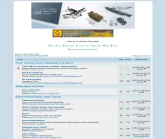 Maketarstvo.net(Otvoreni maketarski forum :: Početna stranica) Screenshot