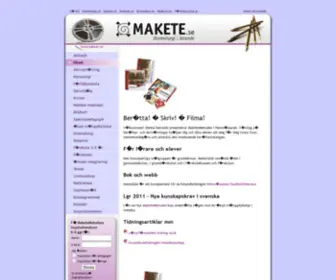 Makete.se(Skrivövning) Screenshot