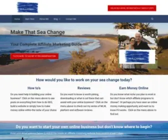 Makethatseachange.com(Make that Sea Change) Screenshot