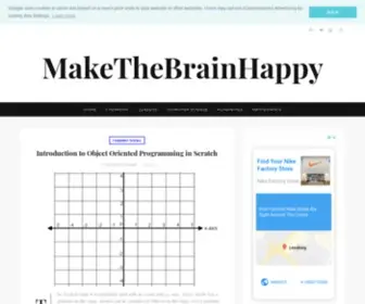 Makethebrainhappy.com(MakeTheBrainHappy) Screenshot