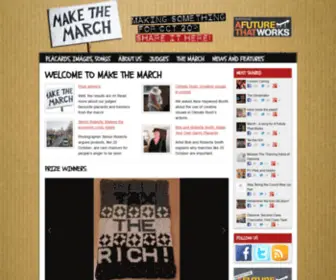 Makethemarch.org.uk(MAKE THE MARCH) Screenshot