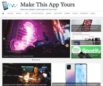Makethisappyours.com(Make This App Yours) Screenshot