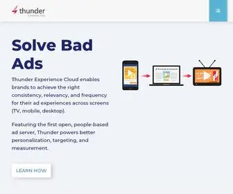 Makethunder.com(Thunder Experience Cloud) Screenshot