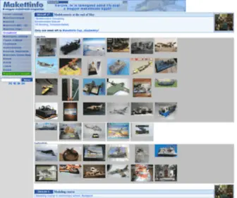 Makettinfo.hu(Hungarian Scalemodeling Site) Screenshot