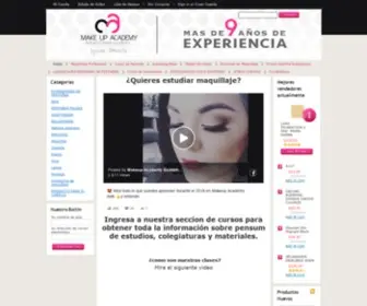 Makeupacademygua.com(Makeup Academy) Screenshot