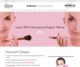 Makeupclasses.in(Best Makeup Courses In Mumbai) Screenshot