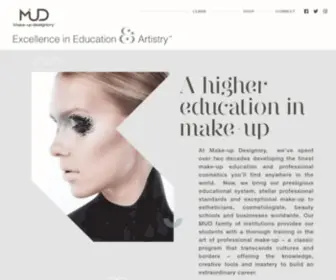 Makeupdesignory.com(Professional Make) Screenshot