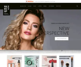 Makeupfactory.de(Alles für das perfekte Make) Screenshot