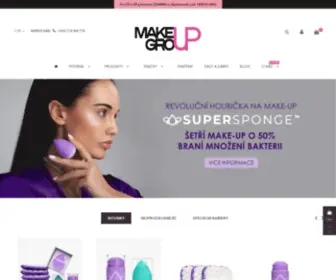 Makeupgroup.cz(Makeup Group) Screenshot