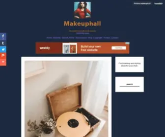 Makeuphall.net(Makeup) Screenshot