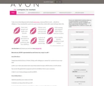 Makeupinbusiness.co.uk(Sell Avon) Screenshot