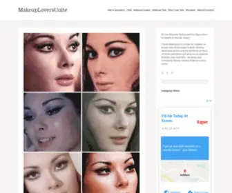 Makeuploversunite.com(MakeupLoversUnite) Screenshot