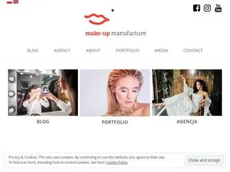 Makeupmanufacture.pl(Make-up Manufacture) Screenshot