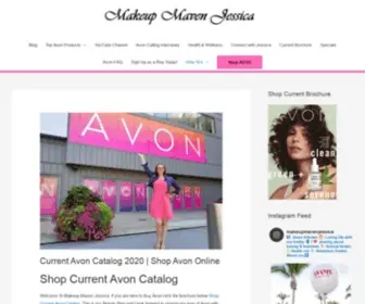 Makeupmavenjessica.com(Current Avon Catalog 2020) Screenshot