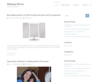 Makeupmirror.best(Best Makeup Mirror Guide) Screenshot