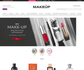Makeupstore.de(Kosmetik & parfüms günstig kaufen im onlineshop makeup) Screenshot